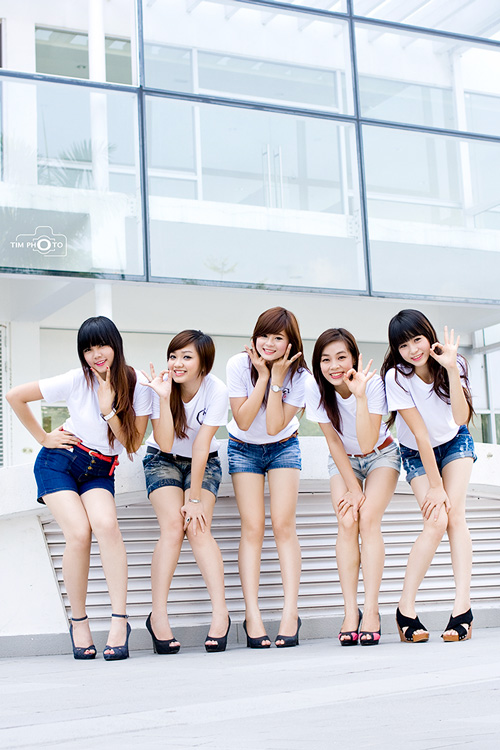 Chỉ có thể nói là em quá xinh