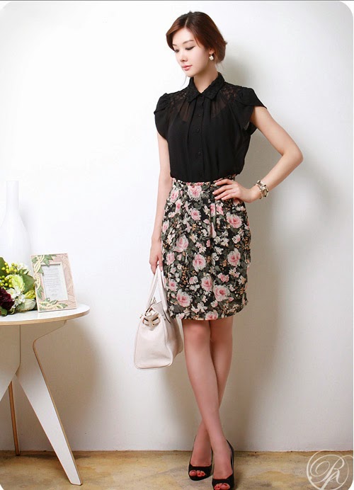 Gái Hàn với phong cách thời trang đơn giản quyến rủ