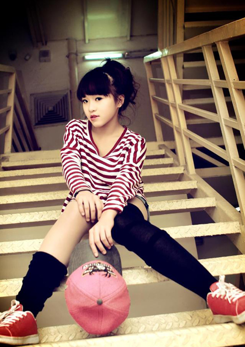 Gặp cô bạn 9x Phương Anh dễ  thương