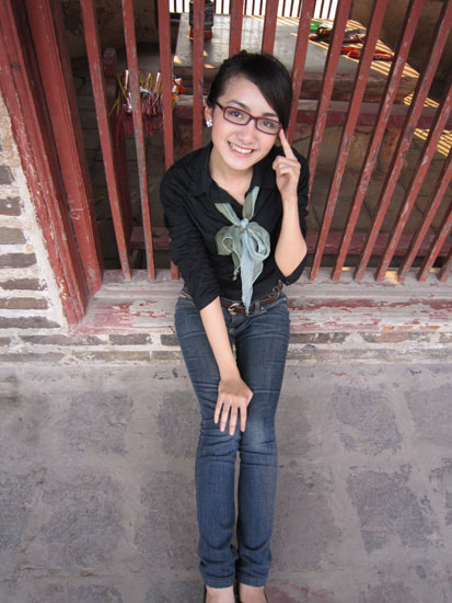 Gặp gỡ 'chớp nhoáng' hoa khôi Hà My