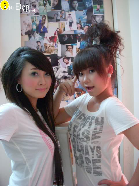 Girl xinh khoe dang chuẩn khuôn mặt kute