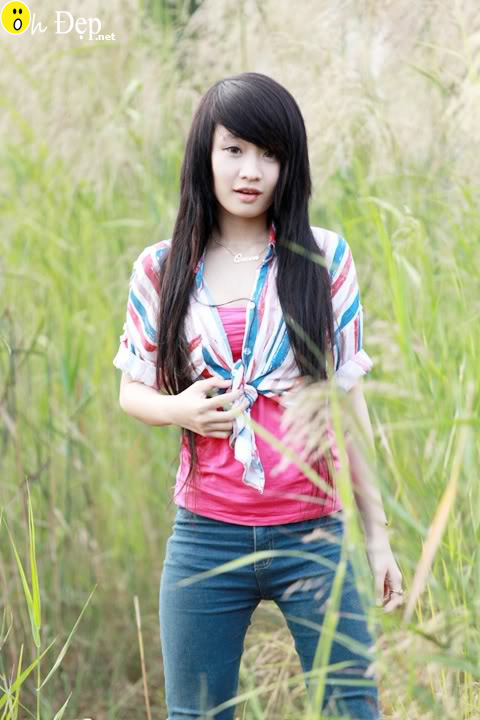 Girl xinh kute dáng hơi bị chuẩn đấy