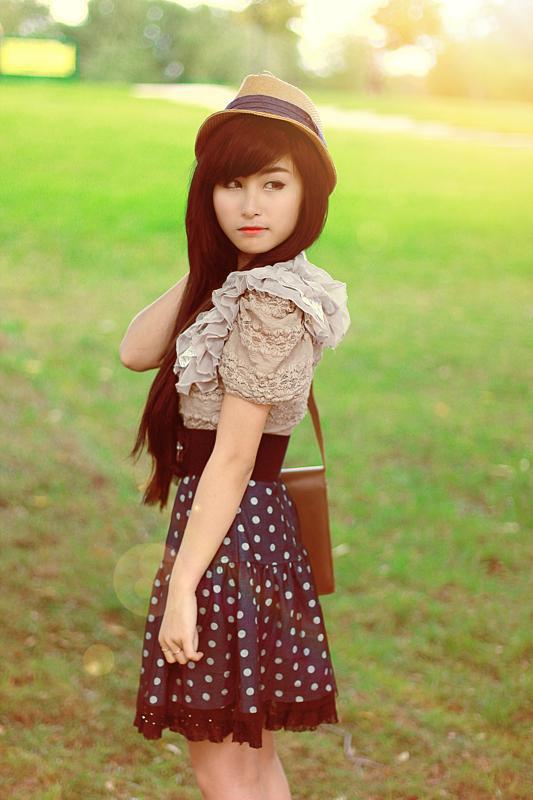 Girl xinh kute nè cả nhà