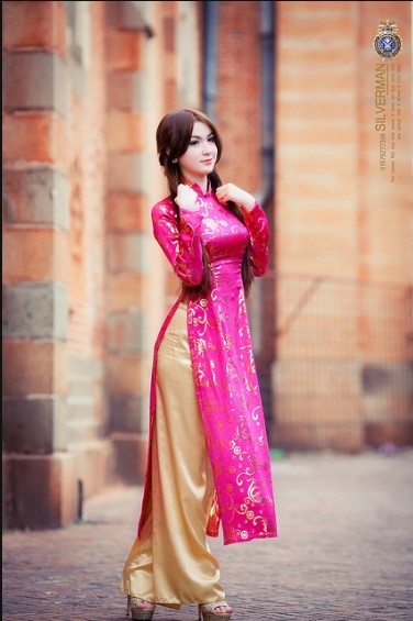 Girl xinh Việt Nam - Xinh duyên áo dài cùng nắng xuân