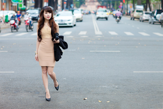 Gương mặt khả ái của hot girl Sam