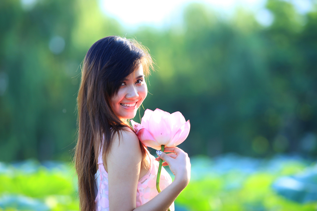 Hinh nen girl xinh, dang yeu