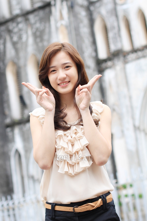 Hot girl ngày khai trường ở Hà Nội