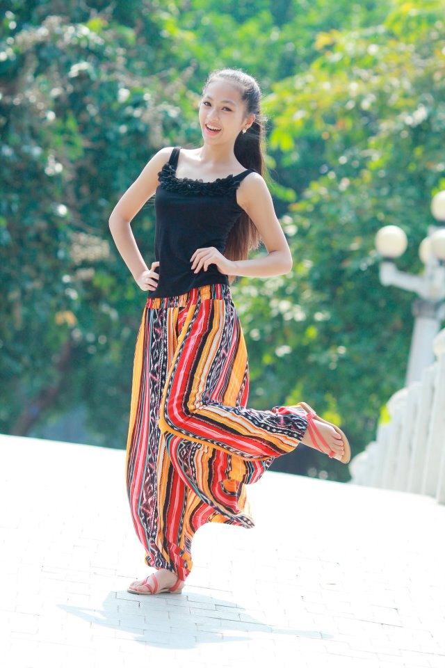 Nét hồn nhiên tinh nghịch của nữ diễn viên nhí Hà Anh