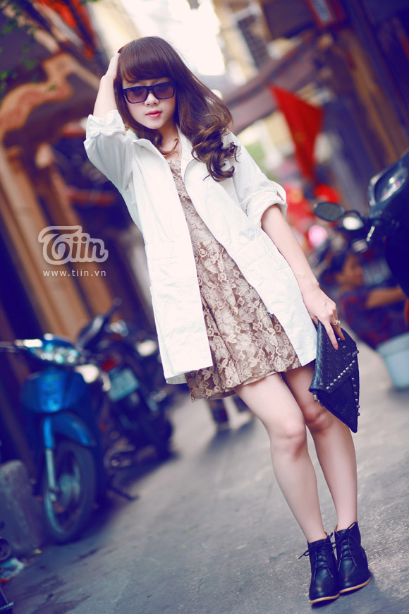 Ngắm gái xinh Hà thành ngọt ngào và dễ thương