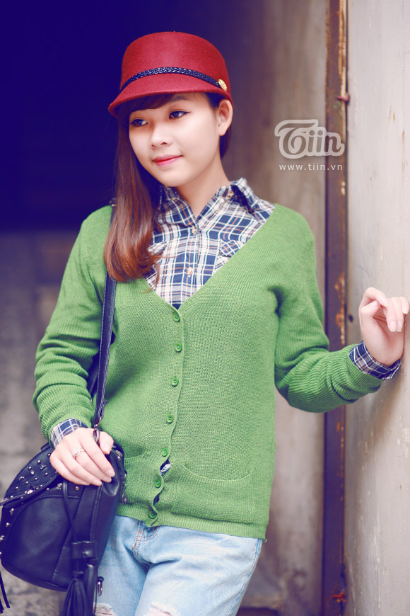 Ngắm gái xinh Hà thành ngọt ngào và dễ thương