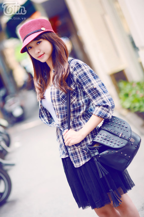 Ngắm gái xinh Hà thành ngọt ngào và dễ thương