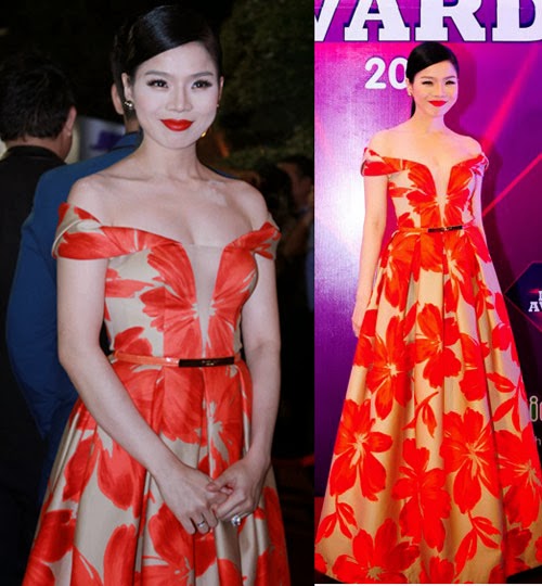 Ngắm sao Việt xinh đẹp cùng họa tiết