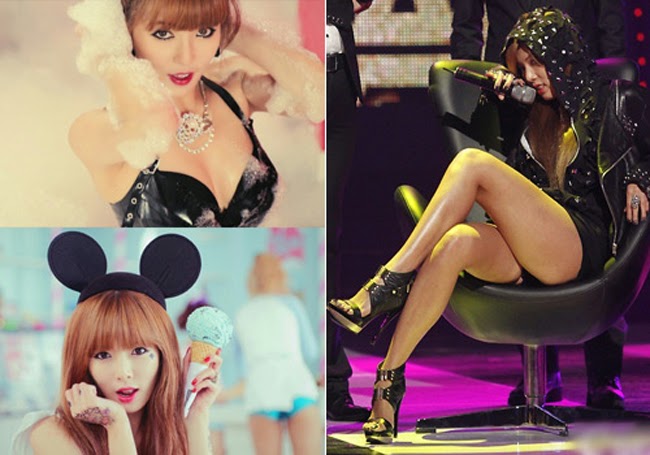 Say đắm ngắm cô ca sĩ gợi cảm nhất Hàn Quốc