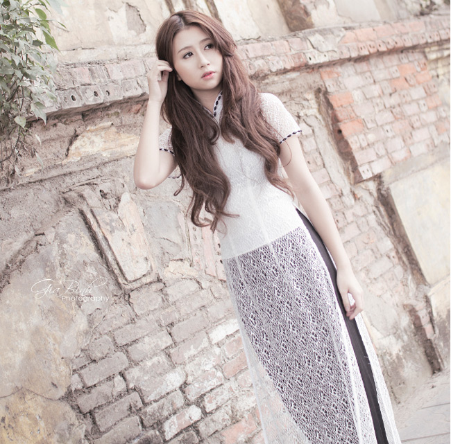 Vẻ đẹp trong veo của hot girl Hà thành