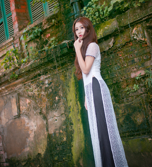 Vẻ đẹp trong veo của hot girl Hà thành